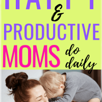 time management tips for moms to be happier and more productive at home