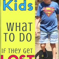 teach kids what to do if lost