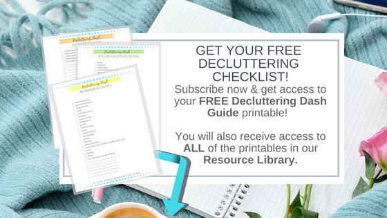 declutter your home checklist printable