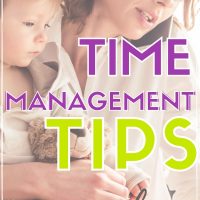 time management tips for moms
