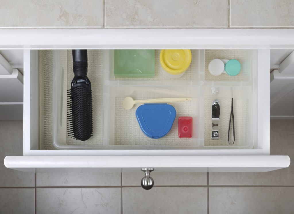 bathroom drawer organization ideas