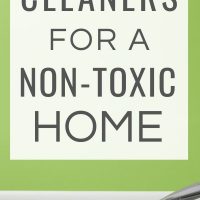 non toxic cleaners