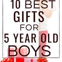 gift ideas for 5 year old boys