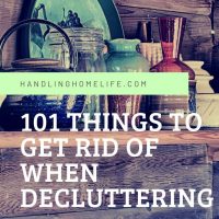 declutter and simplify your home