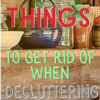 Things to declutter from your home