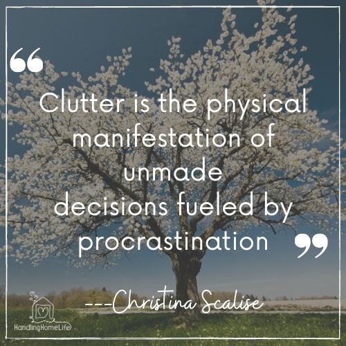 clear the clutter