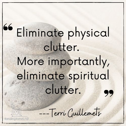 remove clutter