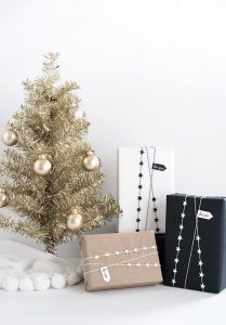 Minimalist gift wrap ideas for the holidays
